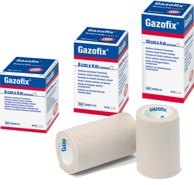 Bild von GAZOFIX Fixierbinde kohäsiv 6 cmx4 m 1 St