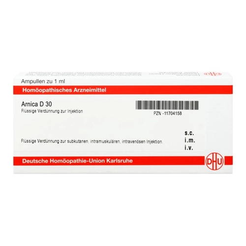 Bild von DHU Arnica D30 Ampullen, 8 St. Ampullen