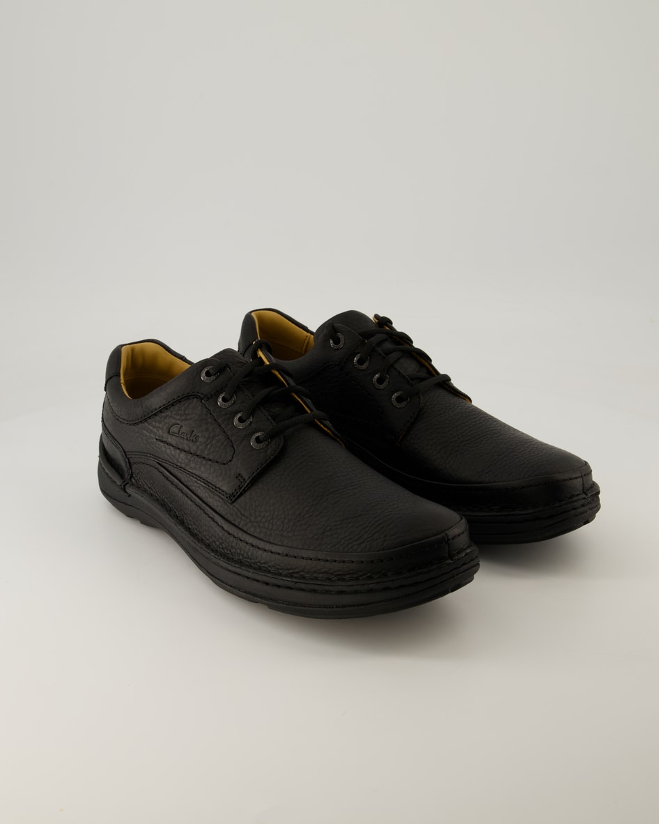 Bild von Clarks Schuhe - Nature Three Glattleder (Schwarz, Gr. 12)
