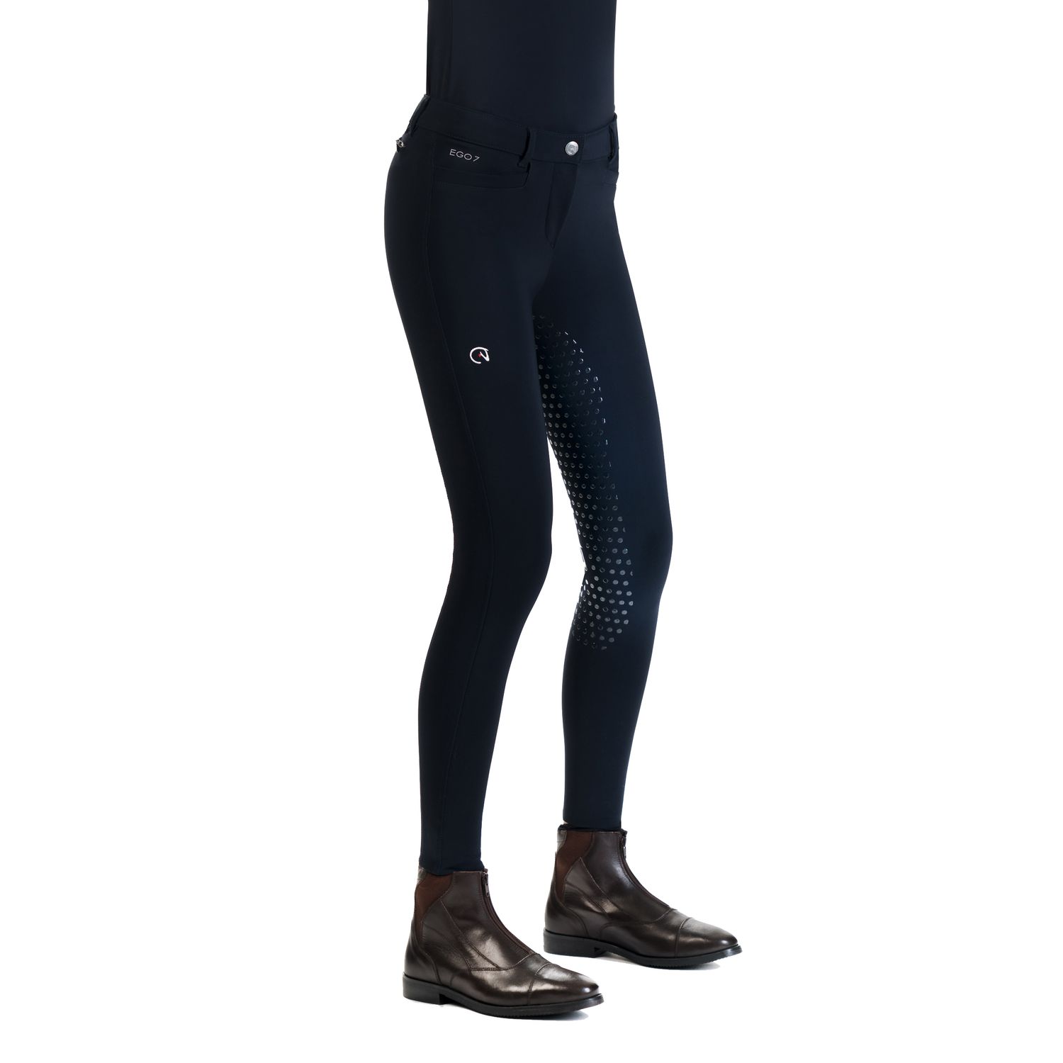 Bild von EGO 7 Damenreithose Dressage CA Breeches Vollbesatz High Waist