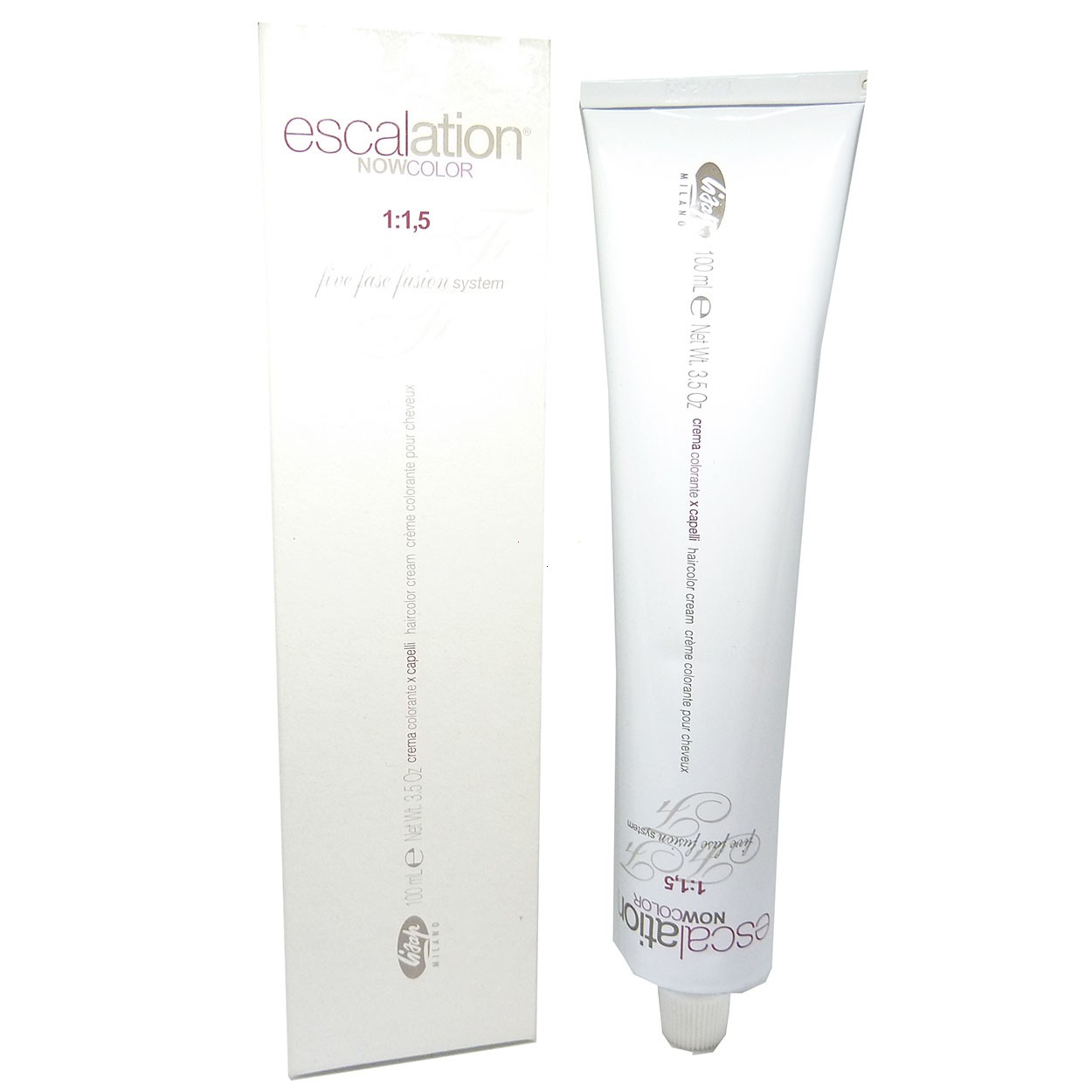 Bild von Lisap Escalation Nowcolor Haar Farbe Creme Permanent 100ml - 06/43 Golden Mahogany / Gold Mahagoni