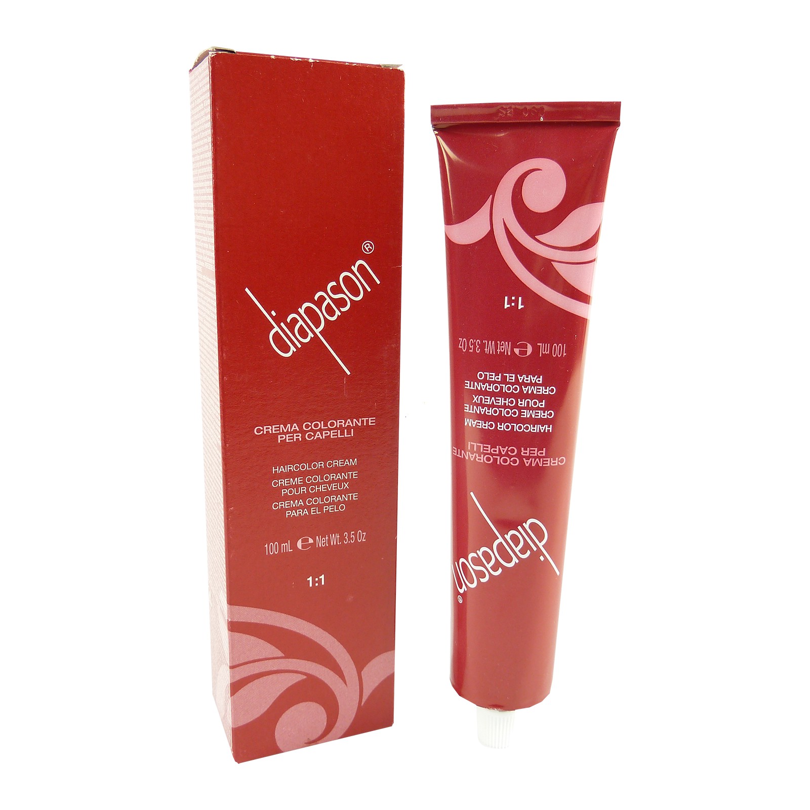 Bild von Lisap Diapason Professionale  Haar Farbe Coloration Creme Permanent 100ml - 08/66 Light Intense Copper Blonde / Hellblond Intensiv Kupfer