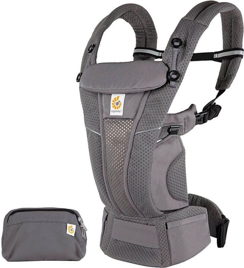 Bild von ergobaby Omni Breeze Babytrage - Softflex Mesh graphite grey