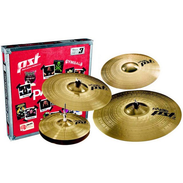 Bild von Paiste PST3 Becken-Set 14-16-20 mit 14 Crash (20", Becken), Becken