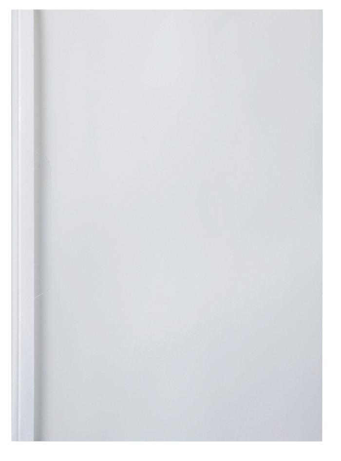 Bild von GBC Standard - Thermobindemappe - 10 mm - A5 (148 x 210 mm) - 90 Blätter - 150 Mikron - Satin-Weiß mit transparentem vorderem Deckblatt - 240 g/m2 - 100 Stck. - für ThermaBind T200, T400 (IB370168)