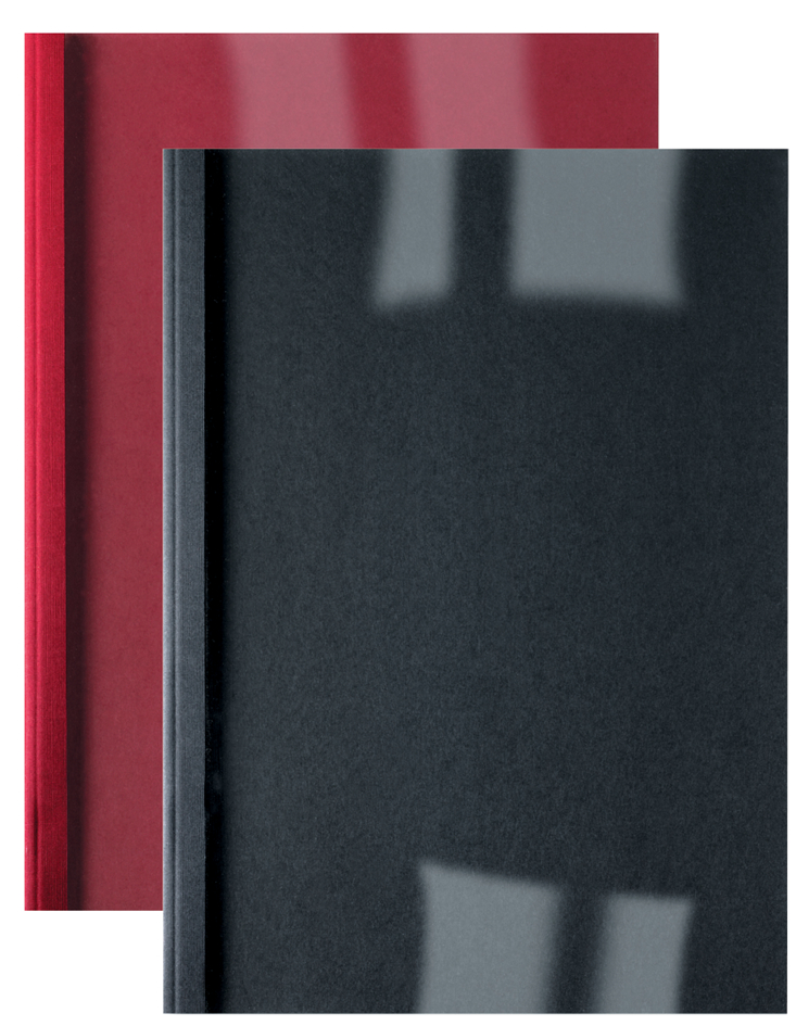 Bild von GBC LinenWeave - 1,5 mm - A4 (210 x 297 mm) - 15 Blätter - 150 Mikron - weiß - 250 g/m² - 100 Stck. Thermobindemappe (IB386305)