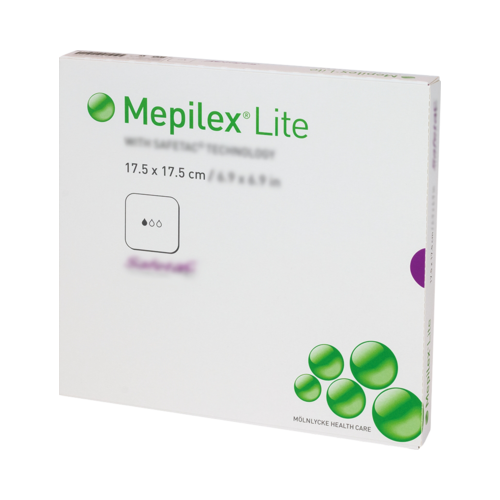Bild von MEPILEX Lite Schaumverband 17,5x17,5 cm steril 5 St - Der ideale Schutz für Wunden