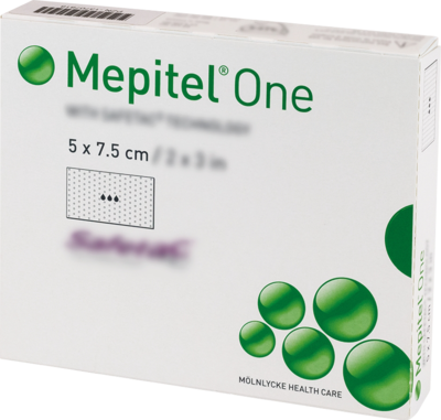 Bild von MEPITEL One 5x7,5 cm Silikon Netzverband 10 St