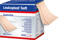 Bild von LEUKOPLAST soft Pflaster 6 cmx5 m Rolle 1 St