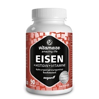 Bild von EISEN 20 mg+Histidin+Vitamine C/B9/B12 Kapseln 90 St