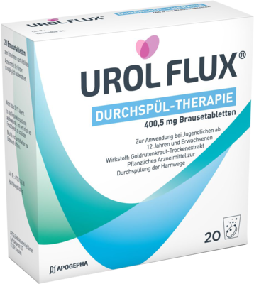 Bild von UROL FLUX Durchspül-Therapie 400,5 mg Brausetabl. 20 St