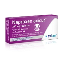 Bild von NAPROXEN axicur 250 mg Tabletten 20 St