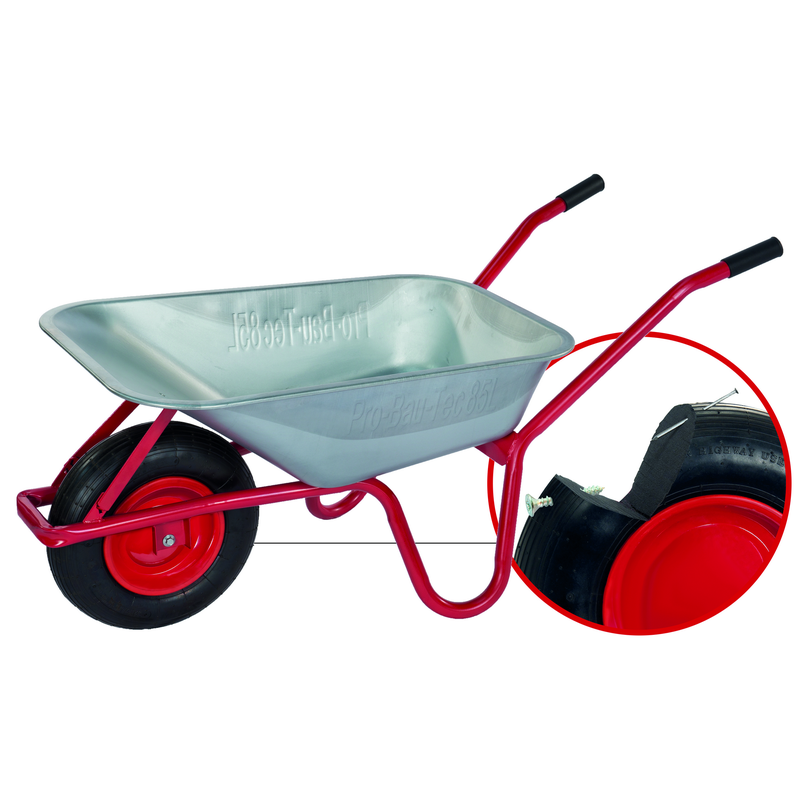 Bild von Pro-bau-tec Garten- und Bauschubkarre 85 l