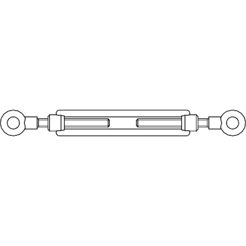 Bild von Spannschlossmuttern Din 1480 A 2 SP RR M 10 A 2