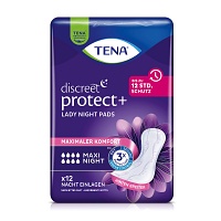Bild von TENA LADY Discreet Inkontinenz Einlagen maxi night 6X12 St