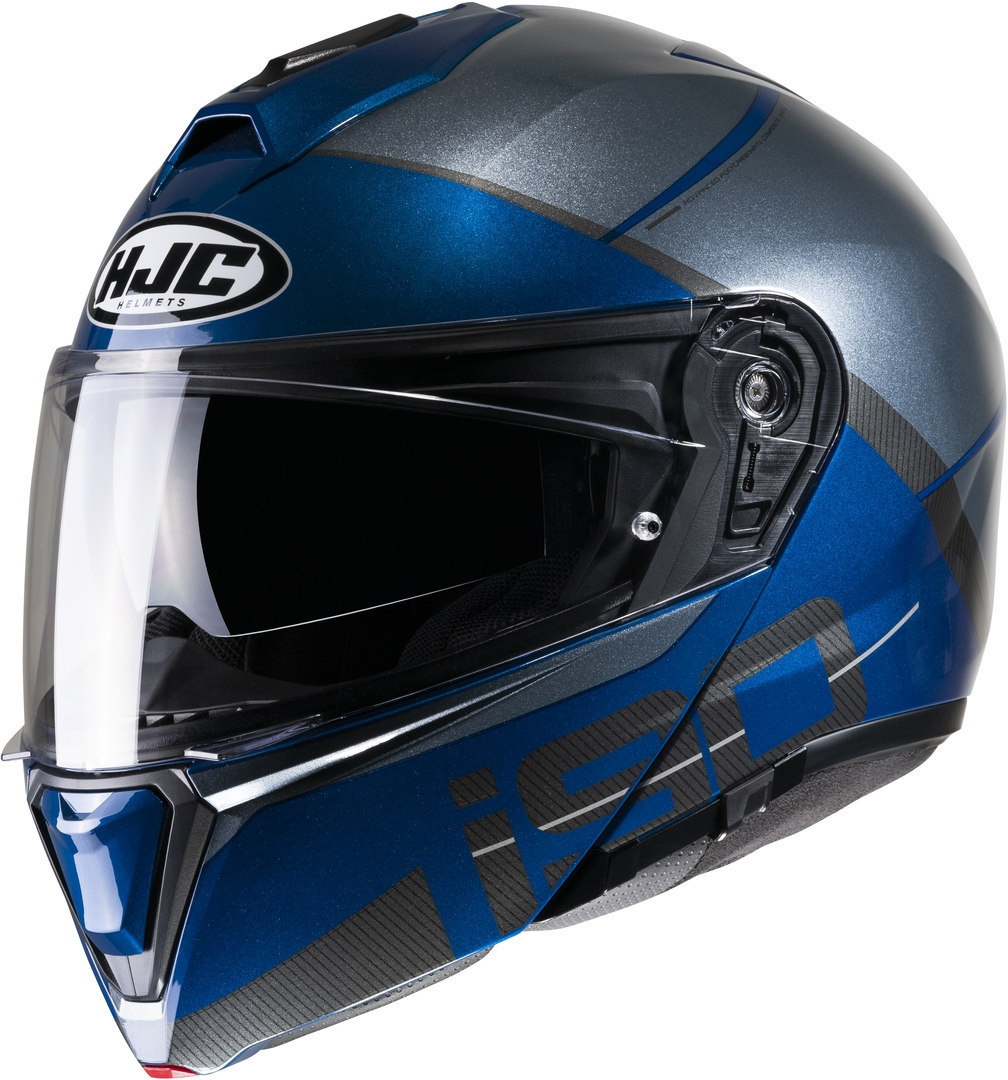 Bild von HJC i90 Mai Klapphelm, grau-blau, Größe XS 54 55 für Männer