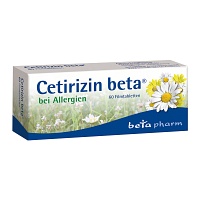 Bild von CETIRIZIN beta Filmtabletten 60 St
