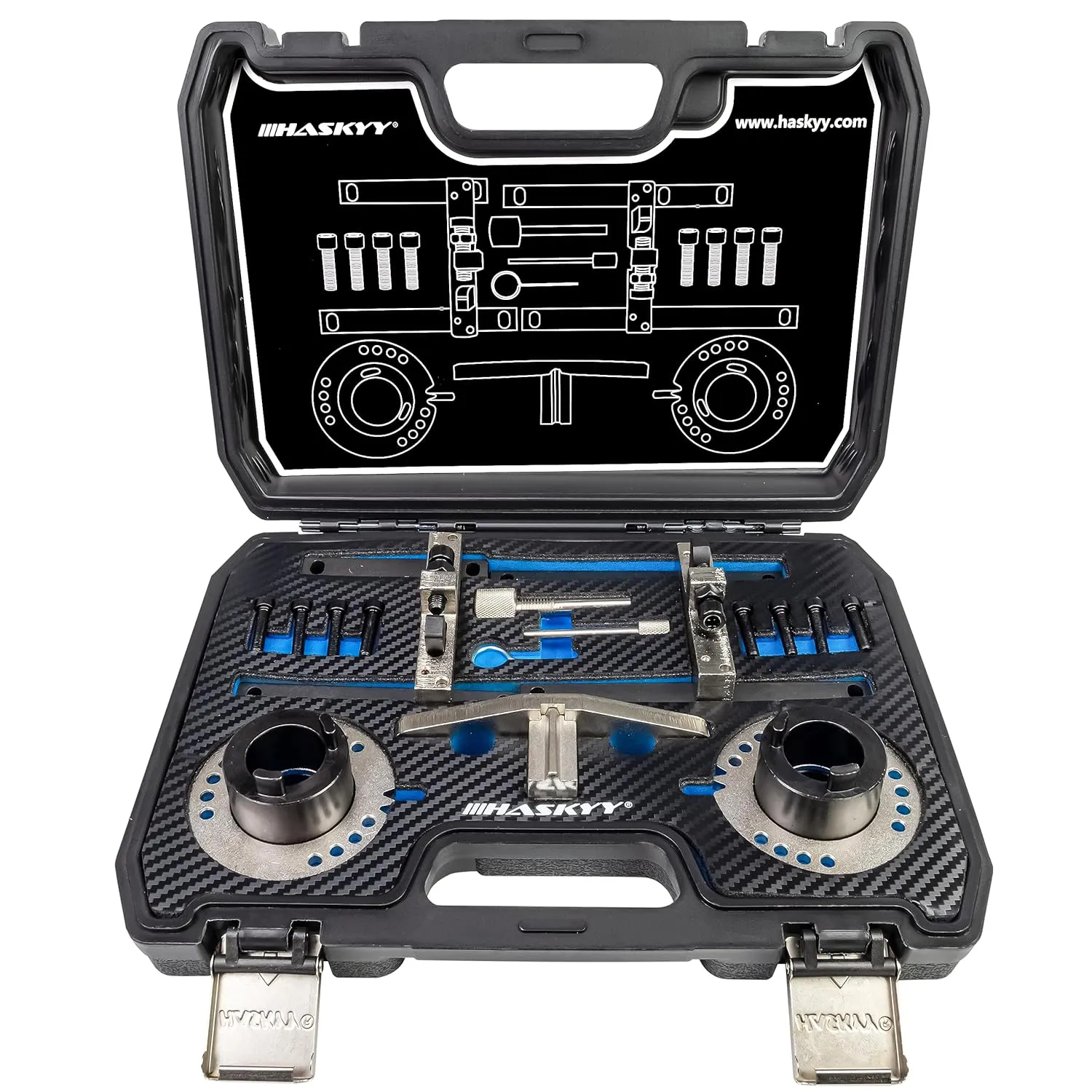 Bild von 16-teiliges Motor Einstellwerkzeug Set für 1.0 EcoBoost SCTi Focus, Fiesta, B und C Max