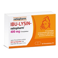 Bild von IBU-LYSIN-ratiopharm 400 mg Filmtabletten 10 St