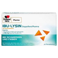 Bild von IBU-LYSIN DoppelherzPharma 400 mg Filmtabletten 20 St
