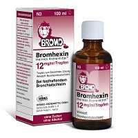Bild von BROMHEXIN Hermes Arzneimittel 12 mg/ml Tropfen 100 ml