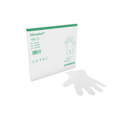 Bild von MANUPLAST Einmal Handschuhe PE Gr.L 100 St