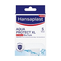Bild von HANSAPLAST Aqua Protect Wundverb.steril 6x7 cm 5 St