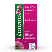 Bild von LORANOPRO 0,5 mg/ml Lösung zum Einnehmen 100 ml