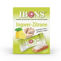 Bild von IBONS Ingwer Zitrone Box Kaubonbons 60 g