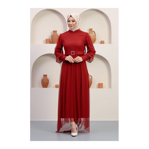 Bild von Elegantes Modamihram Abendkleid aus Tüll für Damen