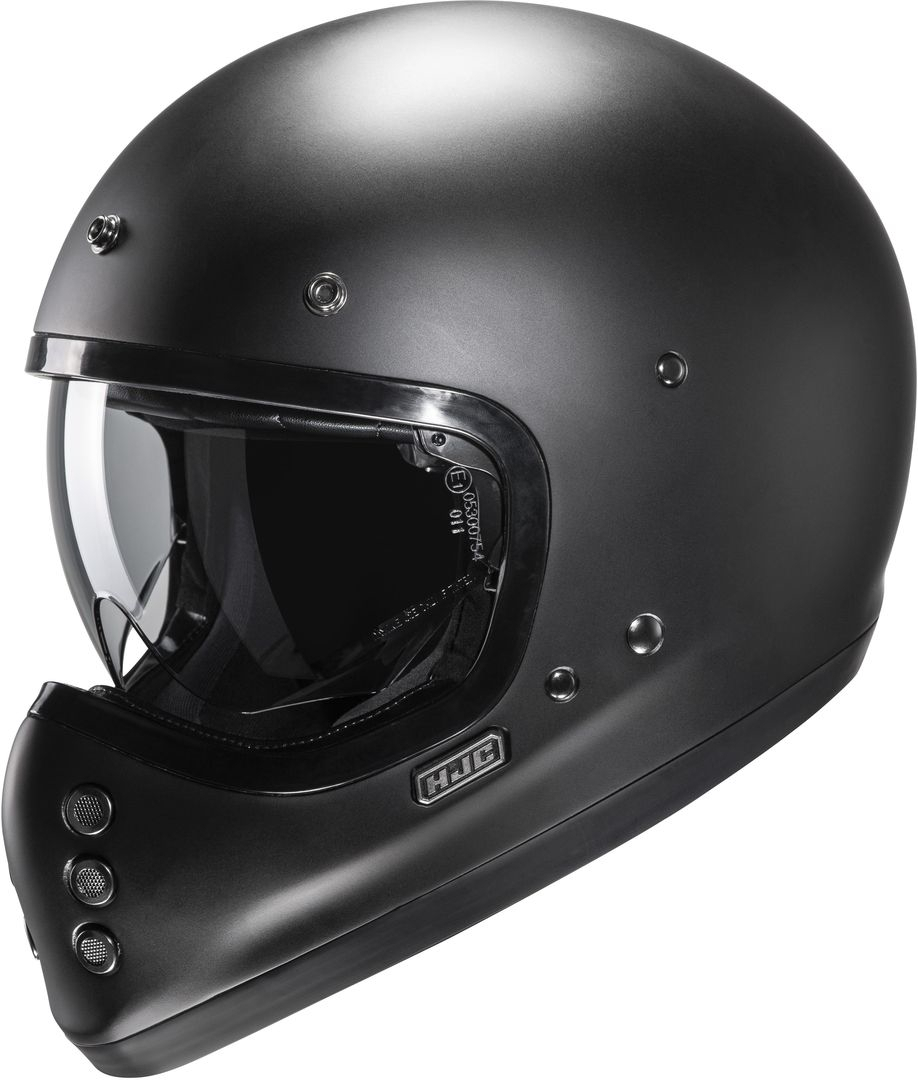 Bild von HJC V60 Solid Helm, schwarz, Größe M für Männer