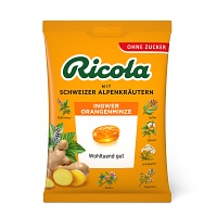 Bild von RICOLA o.Z.Beutel Ingwer Orangenminze Bonbons 75 g