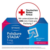 Bild von FOLSÄURE STADA 5 mg Tabletten 100 St