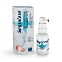 Bild von SEPTOLETE 1,5mg/ml + 5mg/ml Spr.z.Anw.i.d.Mundhö. 30 ml