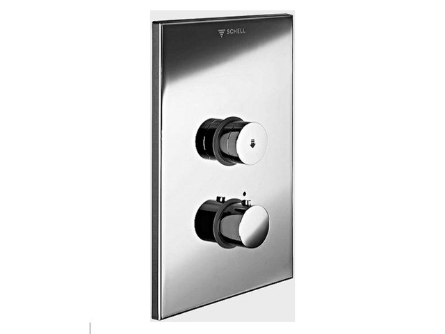 Bild von Schell Wandeinbau-Dusche LINUS D-SC-T Selbstschluss-Thermostat chrom 018090699