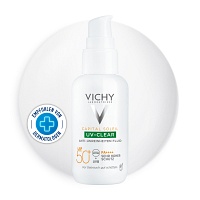 Bild von Vichy Capital Soleil UV-Clear LSF 50+: Anti-Unreinheiten Fluid mit sehr hohem LSF 40 ml