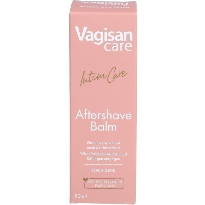 Bild von VagisanCare Aftershave Balm - 1 x 50 ml – Sanftes Aftershave für den Intimbereich | Beruhigt, pflegt und wirkt Rasierpickeln entgegen