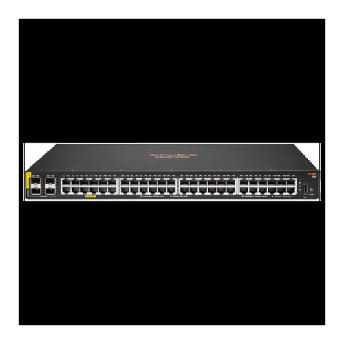 Bild von Aruba 6100 52-Port Access Switch (JL675A) [48x Gigabit Ethernet, 4x 10G SFP+, PoE]