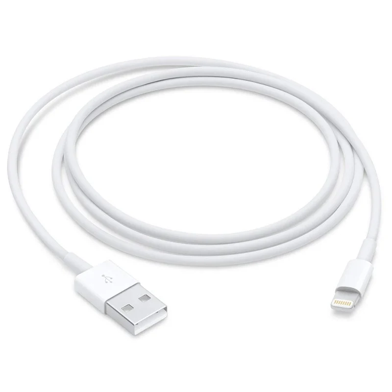 Bild von Apple - USB-A auf Lightning - 1 m - weiß - für Apple iPad/iPhone/iPod mit BULK Verpackung (MQUE2ZM/A)