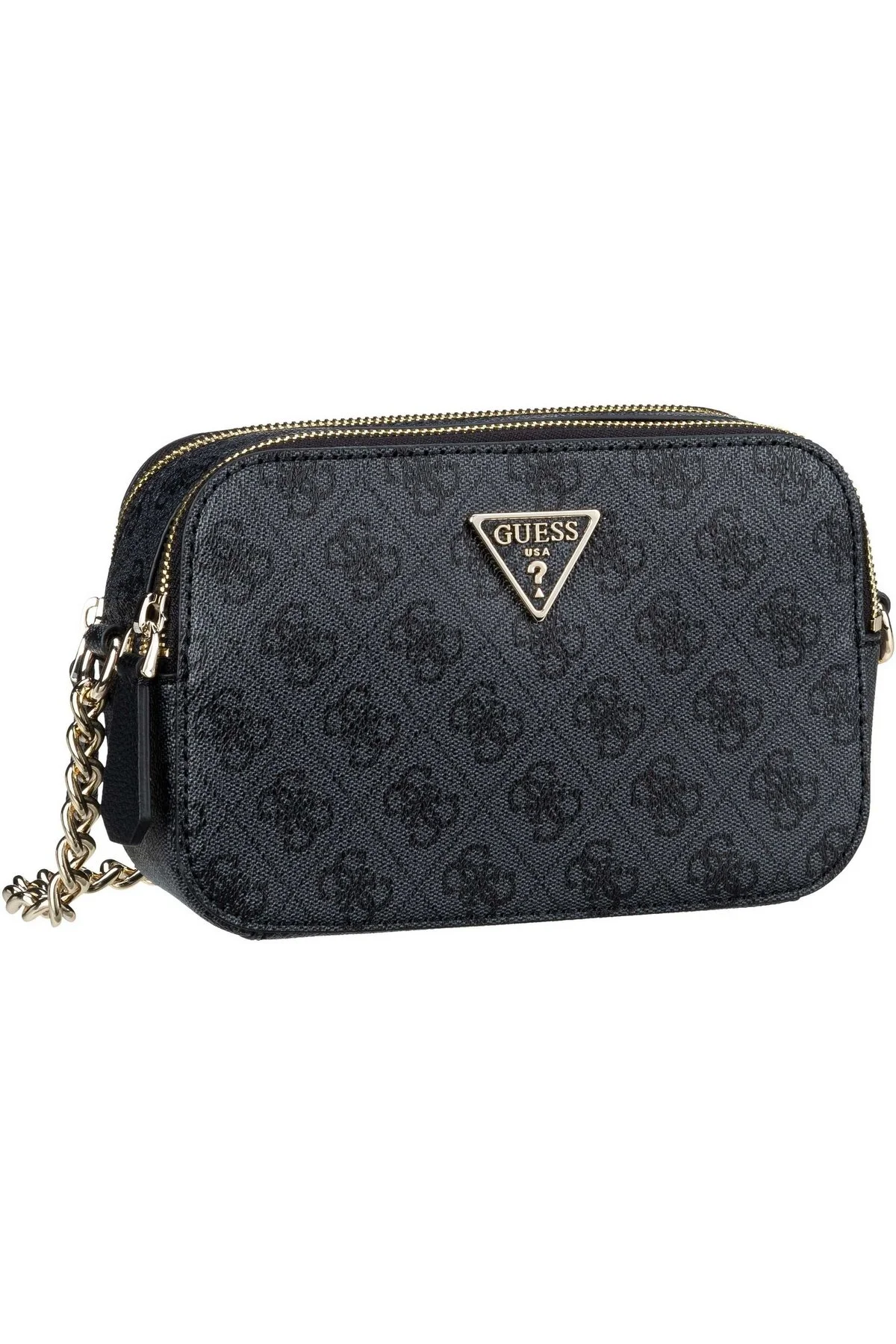 Bild von Guess Umhängetasche GUESS Damen Schultertasche Noelle Coal Logo (1, 1-tlg., 1)