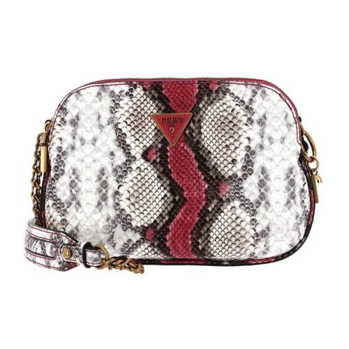 Bild von GUESS Becci Double Zip Crossbody Watermelon Multi – Praktische Eleganz für jeden Tag
