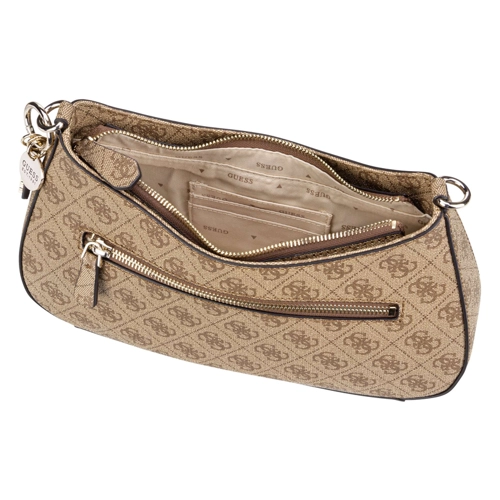 Bild von GUESS Noelle Crossbody Latte Logo/Brown