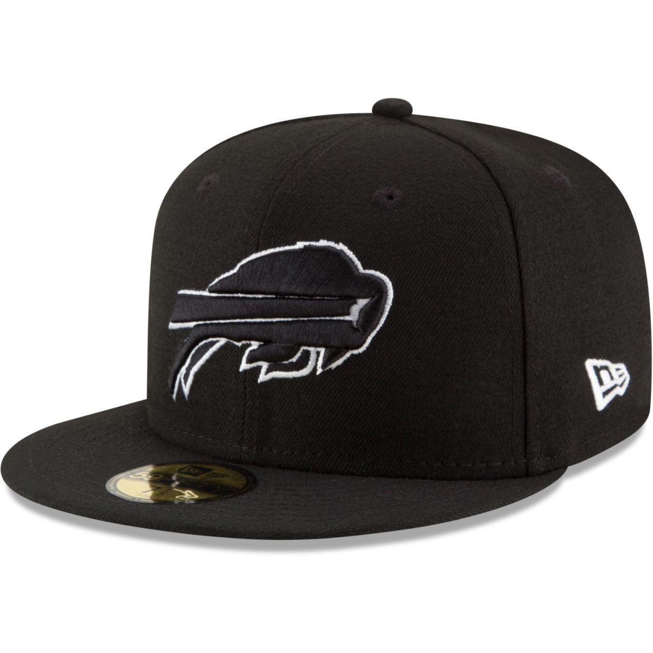 Bild von New Era, Herren, Cap, 59Fifty Fitted Cap - BLACK Buffalo Bills - 6 7/8, Schwarz, (6 7/8)