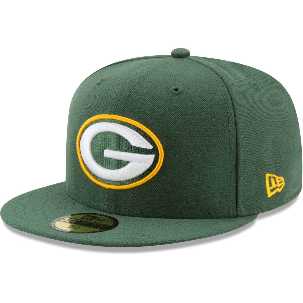 Bild von New Era, Herren, Cap, 59Fifty Cap - NFL ON FIELD Green Bay Packers - 7 1/8, Grün, (7 1/8)