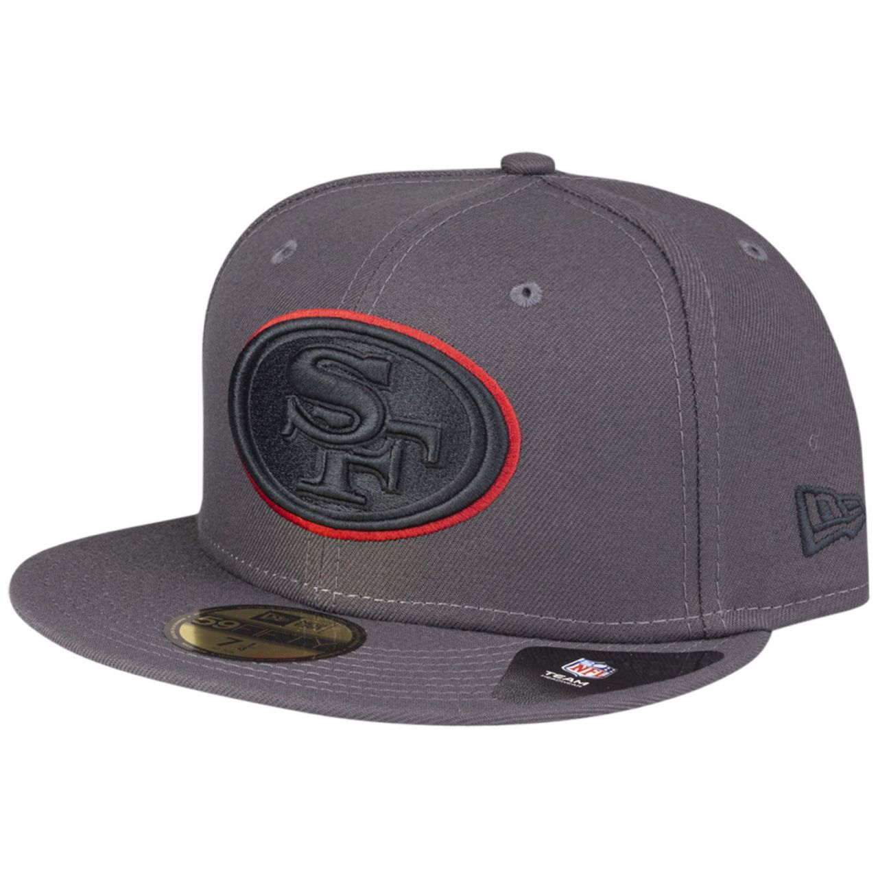 Bild von New Era 59Fifty Fitted Cap - GRAPHITE San Francisco 49ers