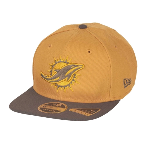 Bild von New Era Miami Dolphins Beige 9Fifty OF Snapback Cap