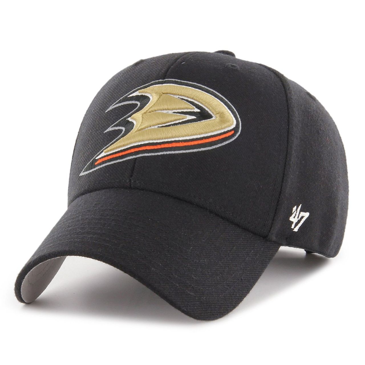 Bild von 47 Brand, Herren, Cap, NHL Anaheim Ducks, Schwarz, (One Size)
