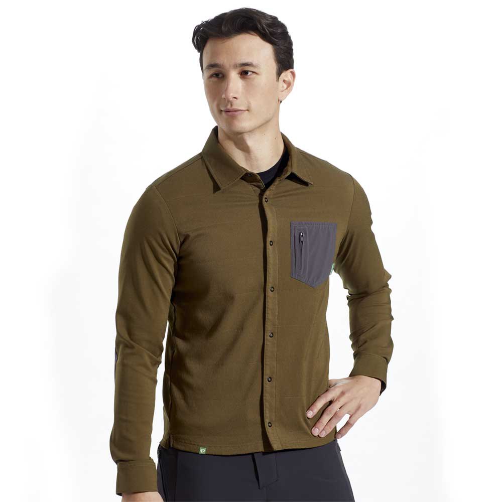 Bild von Pearl Izumi Canyon Alpha Long Sleeve Shirt Grün S Herren