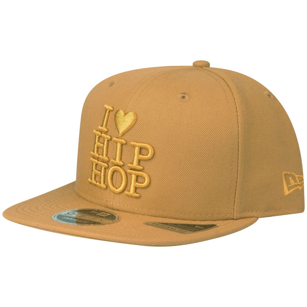 Bild von New Era, Herren, Cap, Originalfit I Love Hip Hop Pan, Braun, (One Size)