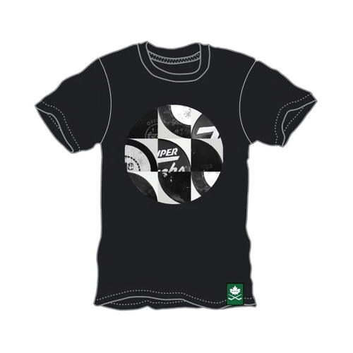 Bild von CCM Herren NOSTALGIA PUCKS S/S TEE SR - Schwarzes T-Shirt mit Stil